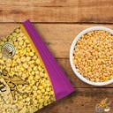 ถั่วเหลืองผ่าซีก 500 ก. ตราเสือบิน