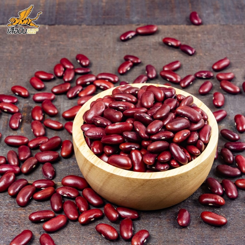 ถั่วแดงหลวง 500 ก. ตราเสือบิน