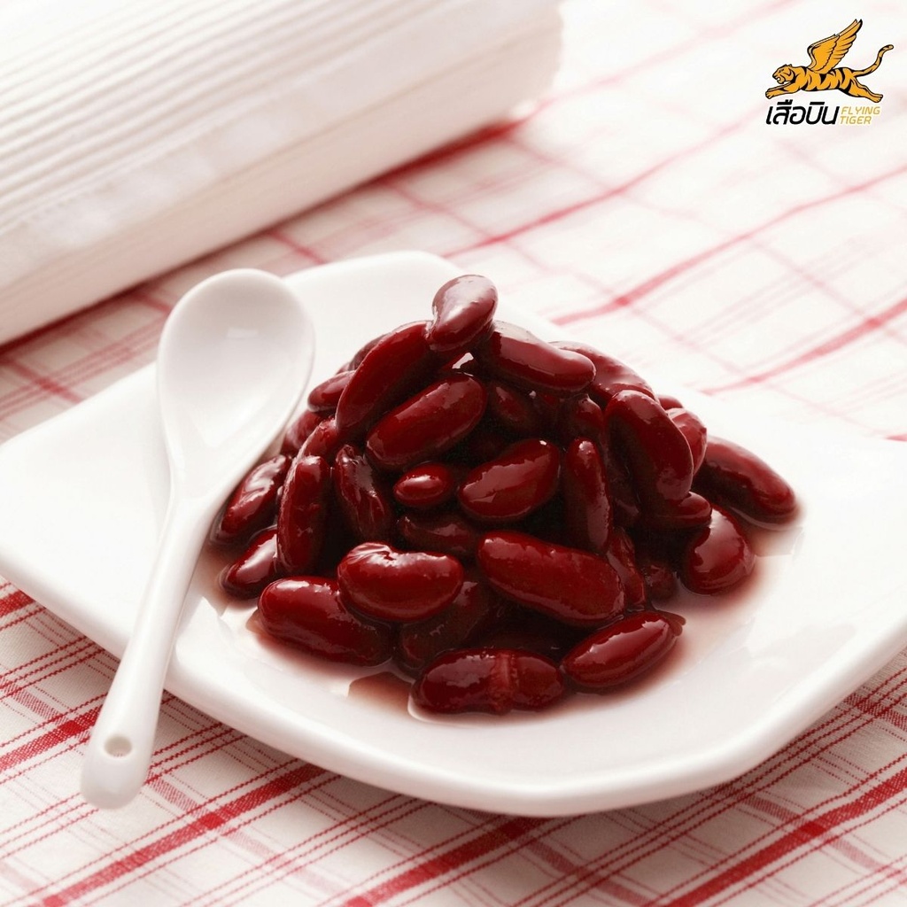 ถั่วแดงหลวง 500 ก. ตราเสือบิน