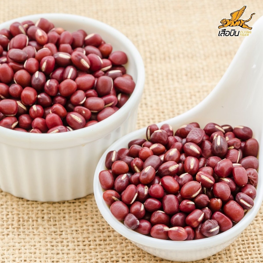 ถั่วแดงอะซูกิ 1 กก. ตราเสือบิน