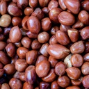 ถั่วลิสงเยื่อแดงทอดโรยเกลือบรรจุแผง (25 ก. x 10 ถุง) 250 ก. ตราเพลินปาก