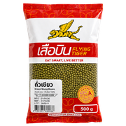 ถั่วเขียว (500 ก. x 60 ถุง) 30 กก. ตราเสือบิน